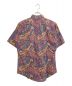 PURITAN (ピューリタン) [古着]総柄シャツ ブルー×レッド サイズ:M：5000円