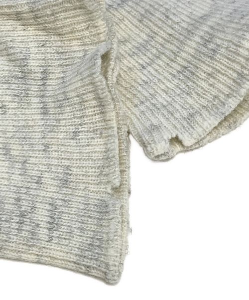 VINTAGE（ヴィンテージ）VINTAGE (ヴィンテージ/ビンテージ) [古着]フットボールTシャツ アイボリー サイズ:表記なしの古着・服飾アイテム