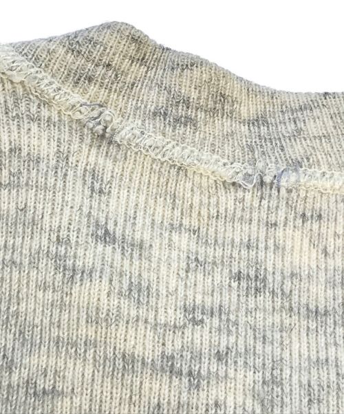 VINTAGE（ヴィンテージ）VINTAGE (ヴィンテージ/ビンテージ) [古着]フットボールTシャツ アイボリー サイズ:表記なしの古着・服飾アイテム