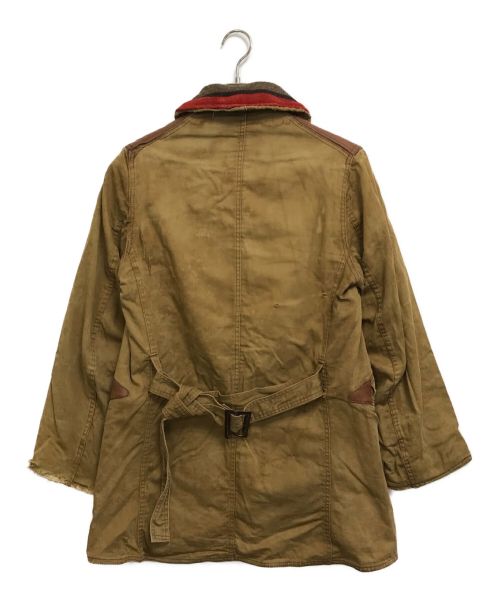 VINTAGE（ヴィンテージ）VINTAGE (ヴィンテージ/ビンテージ) [古着]カスタムブランケットマッキーノコート カーキ サイズ:表記なしの古着・服飾アイテム