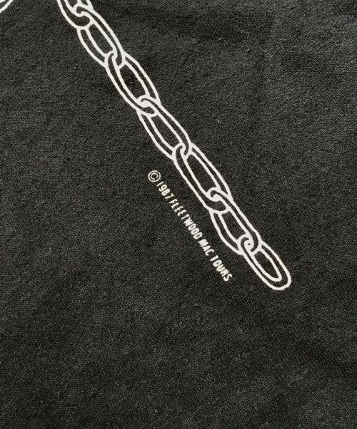 バンドTシャツ（バンドTシャツ）バンドTシャツ (バンドTシャツ) [古着]Fleetwood Mac(フリートウッド・マック)バンドTシャツ ブラック サイズ:Lの古着・服飾アイテム
