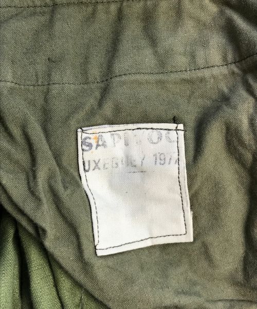 VINTAGE MILITARY（ヴィンテージ ミリタリー）VINTAGE MILITARY (ヴィンテージ ミリタリー) 70’sM-47ミリタリージャケット グリーン サイズ:92Cの古着・服飾アイテム