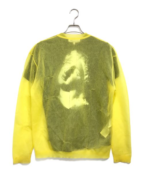 McQ Alexander McQueen（マックキュー アレキサンダーマックイーン）McQ Alexander McQUEEN (マックキュー アレキサンダーマックイーン) レイヤードシアーカットソー イエロー サイズ:Sの古着・服飾アイテム