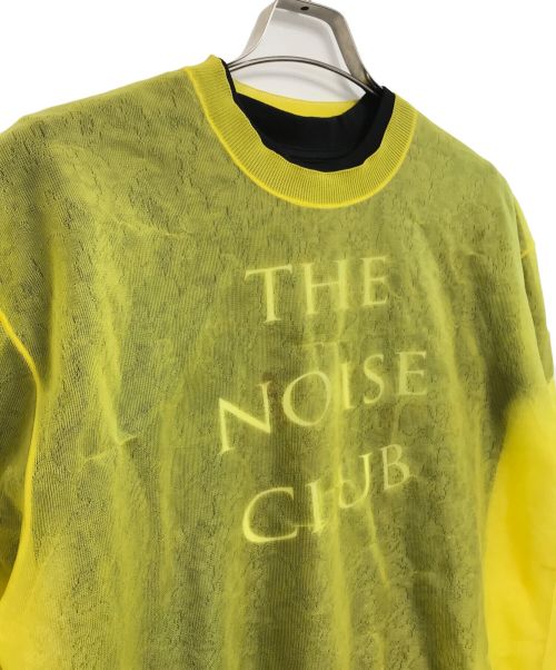 McQ Alexander McQueen（マックキュー アレキサンダーマックイーン）McQ Alexander McQUEEN (マックキュー アレキサンダーマックイーン) レイヤードシアーカットソー イエロー サイズ:Sの古着・服飾アイテム