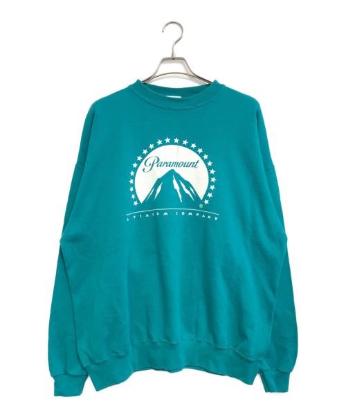 SANTEE（サンティ）SANTEE (サンティ) プリントスウェット エメラルドグリーン サイズ:XLの古着・服飾アイテム
