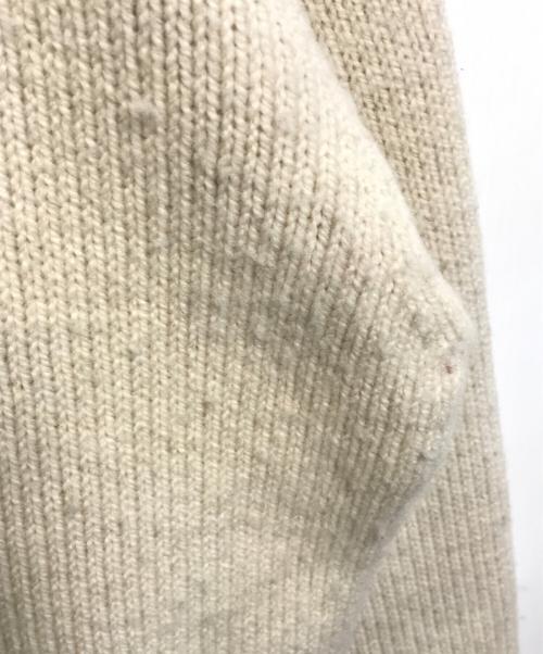 LOEFF（ロエフ）LOEFF (ロエフ) HIGHLAND W ハイネックニット ホワイト サイズ:表記なしの古着・服飾アイテム