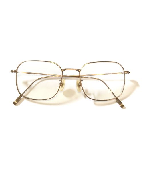 BOSTON CLUB（ボストンクラブ）BOSTON CLUB (ボストンクラブ) 伊達眼鏡 ゴールドの古着・服飾アイテム