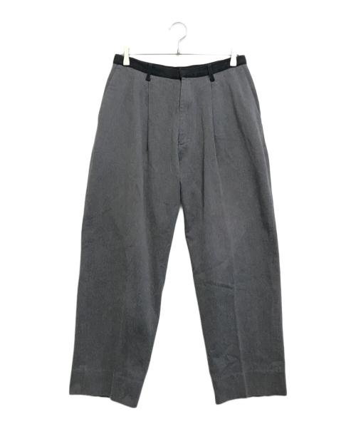 THE Sakaki（ザ サカキ）the sakaki (ザ サカキ) ワイドテーパードパンツ グレー サイズ:Sの古着・服飾アイテム
