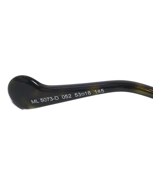 MONCLER（モンクレール）MONCLER (モンクレール) 眼鏡 イエロー サイズ:53☐18 145の古着・服飾アイテム