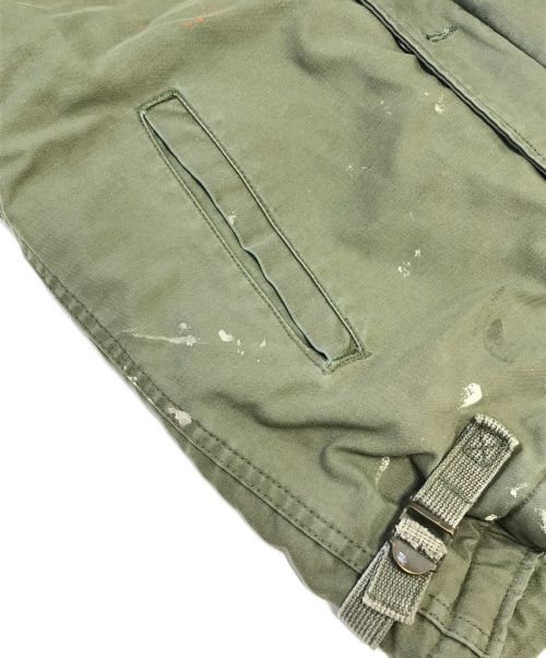 VINTAGE MILITARY（ヴィンテージ ミリタリー）VINTAGE MILITARY (ヴィンテージ ミリタリー) US ARMY 80’sA-2デッキジャケット グリーン サイズ:Sの古着・服飾アイテム