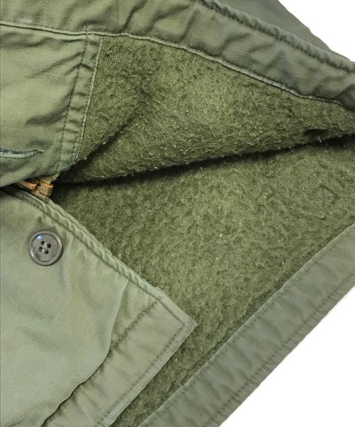 VINTAGE MILITARY（ヴィンテージ ミリタリー）VINTAGE MILITARY (ヴィンテージ ミリタリー) US ARMY 80’sA-2デッキジャケット グリーン サイズ:Sの古着・服飾アイテム