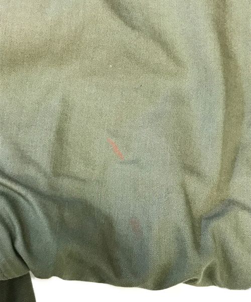 VINTAGE MILITARY（ヴィンテージ ミリタリー）VINTAGE MILITARY (ヴィンテージ ミリタリー) US ARMY 80’sA-2デッキジャケット グリーン サイズ:Sの古着・服飾アイテム