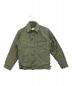 VINTAGE MILITARY（ヴィンテージ ミリタリー）の古着「US ARMY 80’sA-2デッキジャケット」｜グリーン