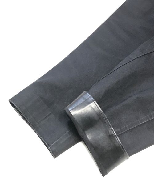 HYKE（ハイク）HYKE (ハイク) MACKINTOSH (マッキントッシュ) ゴム引きオーバーコート ブラック サイズ:1の古着・服飾アイテム