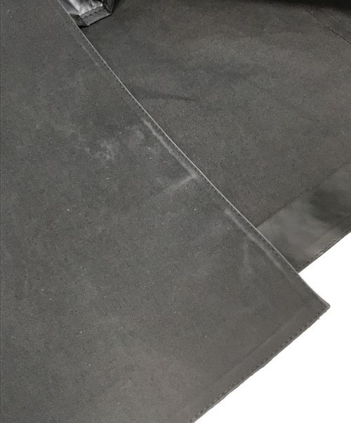 HYKE（ハイク）HYKE (ハイク) MACKINTOSH (マッキントッシュ) ゴム引きオーバーコート ブラック サイズ:1の古着・服飾アイテム