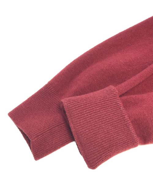 HERNO（ヘルノ）HERNO (ヘルノ) ウールパネルダウンジャケット レッド サイズ:46の古着・服飾アイテム