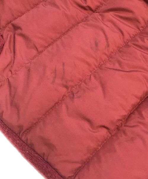 HERNO（ヘルノ）HERNO (ヘルノ) ウールパネルダウンジャケット レッド サイズ:46の古着・服飾アイテム