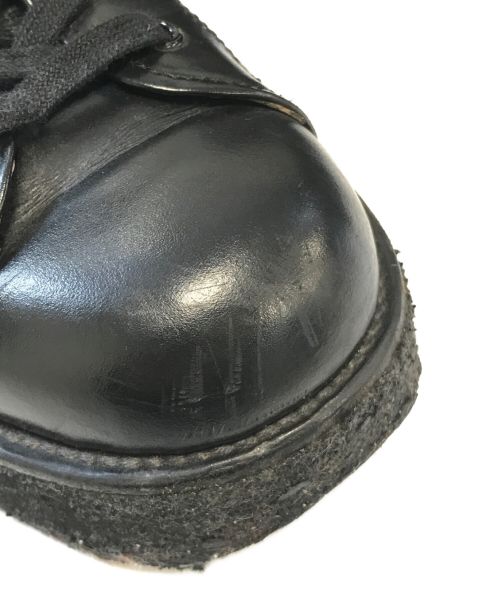 YOHJI YAMAMOTO（ヨウジヤマモト）YOHJI YAMAMOTO (ヨウジヤマモト) デミブーツ ブラック サイズ:表記なしの古着・服飾アイテム