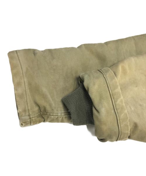 VINTAGE MILITARY（ヴィンテージ ミリタリー）VINTAGE MILITARY (ヴィンテージ ミリタリー) U'S NAVY N-1デッキジャケット カーキ サイズ:40の古着・服飾アイテム