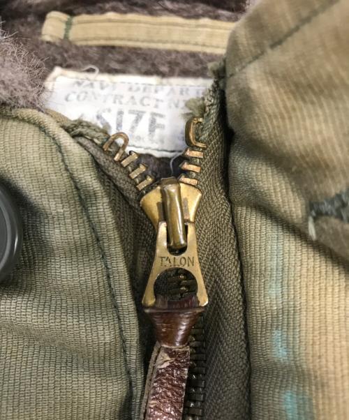 VINTAGE MILITARY（ヴィンテージ ミリタリー）VINTAGE MILITARY (ヴィンテージ ミリタリー) U'S NAVY N-1デッキジャケット カーキ サイズ:40の古着・服飾アイテム