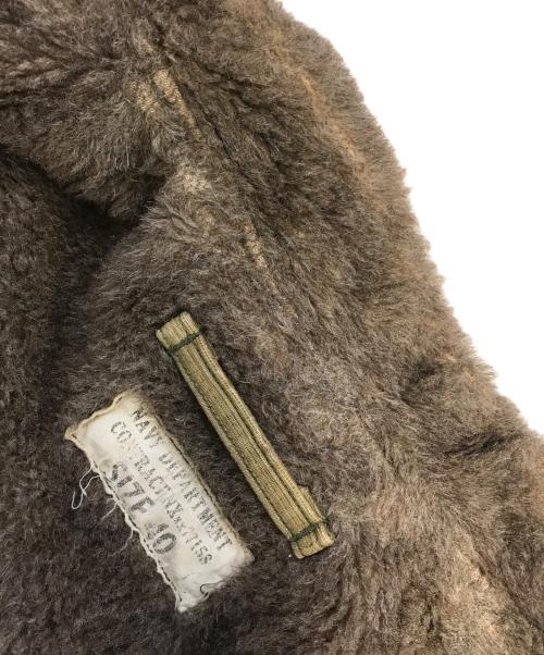 VINTAGE MILITARY（ヴィンテージ ミリタリー）VINTAGE MILITARY (ヴィンテージ ミリタリー) U'S NAVY N-1デッキジャケット カーキ サイズ:40の古着・服飾アイテム