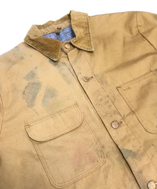 Bluebell（ブルーベル）Bluebell (ブルーベル) 70'sダックカバーオール ブラウン サイズ:44の古着・服飾アイテム