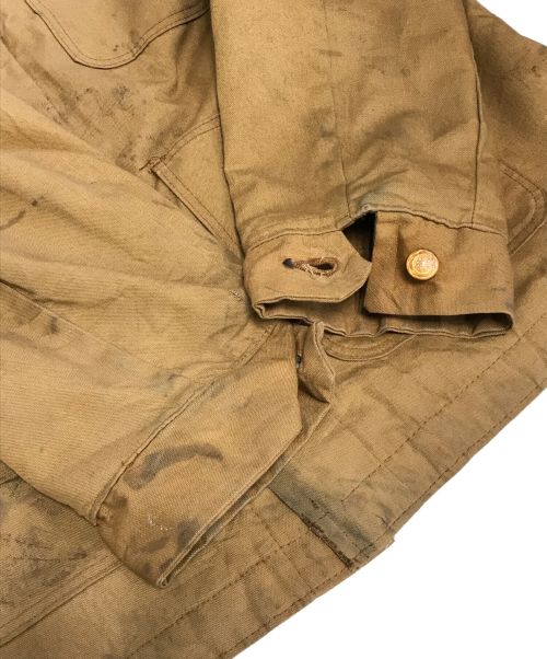 Bluebell（ブルーベル）Bluebell (ブルーベル) 70'sダックカバーオール ブラウン サイズ:44の古着・服飾アイテム