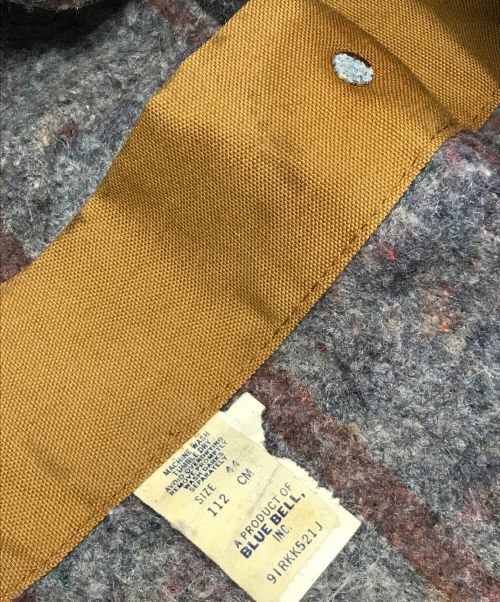 Bluebell（ブルーベル）Bluebell (ブルーベル) 70'sダックカバーオール ブラウン サイズ:44の古着・服飾アイテム