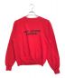 USED (ユーズド) 70’s染込みラグランスウェット レッド サイズ:表記なし：7000円