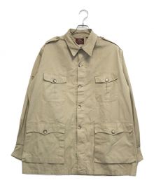 Willis&Geiger（ウィリスアンドガイガー）の古着「80’sサファリジャケット」｜ベージュ
