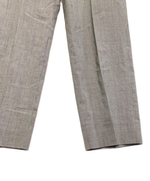 NEON SIGN（ネオンサイン）NEON SIGN (ネオンサイン) 千鳥格子パンツ グレー サイズ:46の古着・服飾アイテム