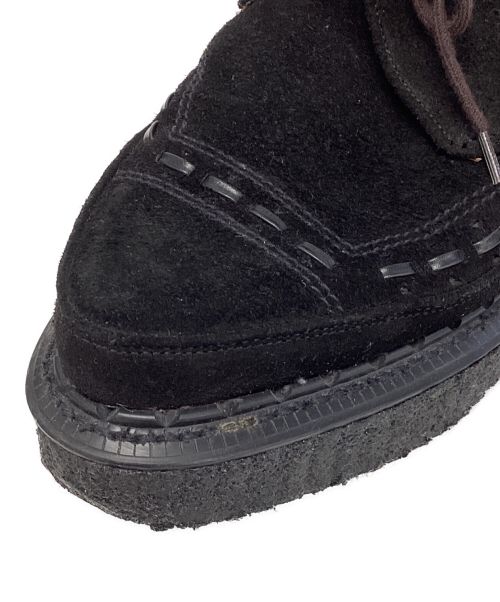 GEORGE COX（ジョージコックス）GEORGE COX (ジョージコックス) [古着]ラバーソールスエードレザーシューズ ブラック サイズ:6 1/2の古着・服飾アイテム