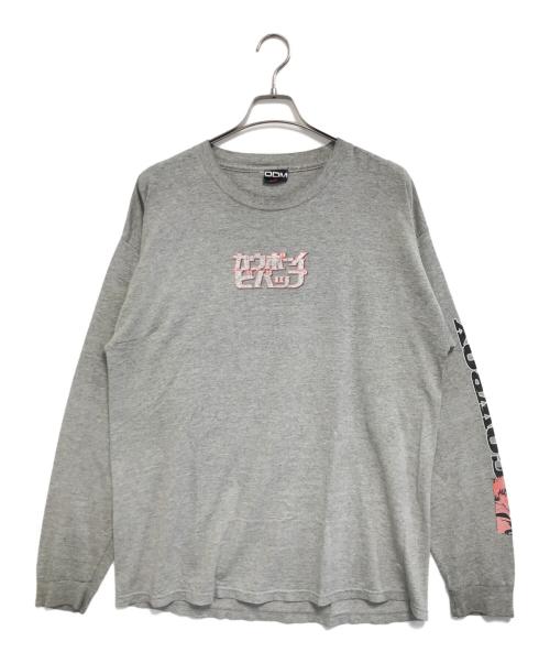 アニメーションロングスリーブTシャツ（アニメーションロングスリーブTシャツ）アニメーションロングスリーブTシャツ (アニメーションロングスリーブTシャツ) 90s~00s Cowboy Bebop(カウボーイビバップ) アニメーションロングスリーブTシャツ グレー サイズ:XLの古着・服飾アイテム