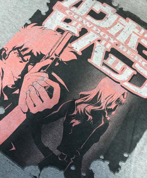 アニメーションロングスリーブTシャツ（アニメーションロングスリーブTシャツ）アニメーションロングスリーブTシャツ (アニメーションロングスリーブTシャツ) 90s~00s Cowboy Bebop(カウボーイビバップ) アニメーションロングスリーブTシャツ グレー サイズ:XLの古着・服飾アイテム