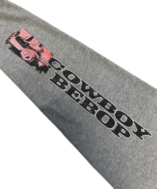 アニメーションロングスリーブTシャツ（アニメーションロングスリーブTシャツ）アニメーションロングスリーブTシャツ (アニメーションロングスリーブTシャツ) 90s~00s Cowboy Bebop(カウボーイビバップ) アニメーションロングスリーブTシャツ グレー サイズ:XLの古着・服飾アイテム