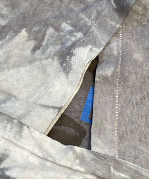 anvil（アンヴィル）anvil (アンヴィル) ダイダイ染Tシャツ グレー サイズ:XLの古着・服飾アイテム