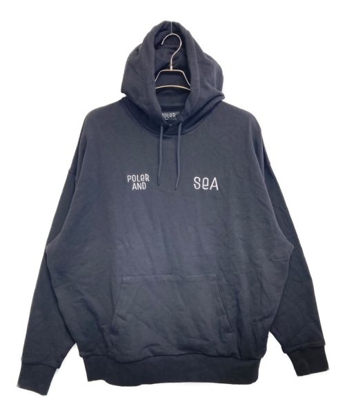 WIND AND SEA（ウィンダンシー）WIND AND SEA (ウィンダンシー) POLeR (ポーラー) パーカー ブラック サイズ:Lの古着・服飾アイテム