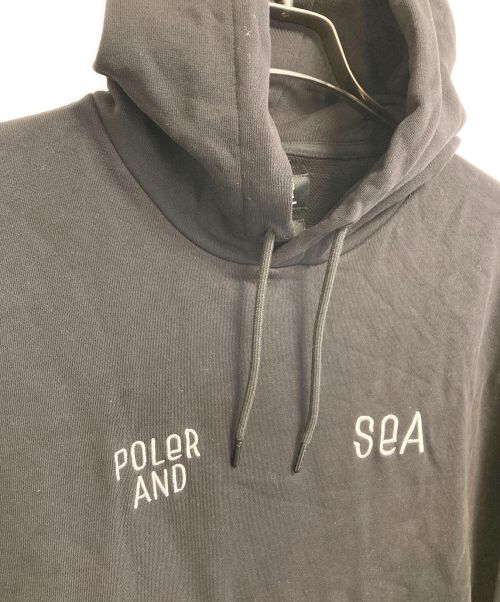 WIND AND SEA（ウィンダンシー）WIND AND SEA (ウィンダンシー) POLeR (ポーラー) パーカー ブラック サイズ:Lの古着・服飾アイテム