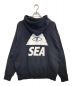 WIND AND SEA (ウィンダンシー) POLeR (ポーラー) パーカー ブラック サイズ:L：6000円