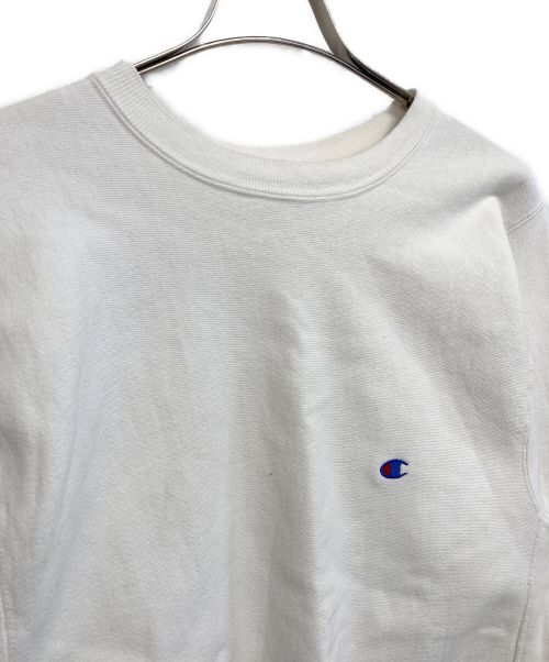 Champion（チャンピオン）Champion (チャンピオン) リバースウィーブスウェット ホワイト サイズ:XLの古着・服飾アイテム