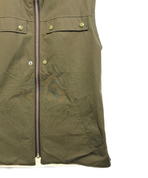 3MAN（スリーマン）3MAN (スリーマン) ミリタリーベスト グリーン サイズ:Mの古着・服飾アイテム