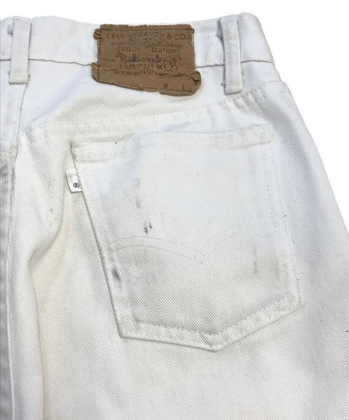LEVI'S（リーバイス）LEVI'S (リーバイス) 80’s505カツラギパンツ ホワイト サイズ:W29の古着・服飾アイテム