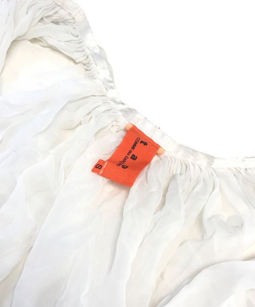 TAO COMME des GARCONS（タオ コムデギャルソン）TAO COMME des GARCONS (タオ コムデギャルソン) ワンピース ホワイト サイズ:Sの古着・服飾アイテム