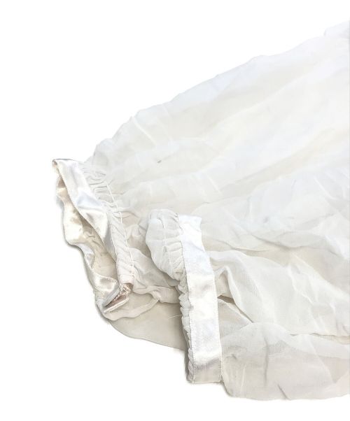 TAO COMME des GARCONS（タオ コムデギャルソン）TAO COMME des GARCONS (タオ コムデギャルソン) ワンピース ホワイト サイズ:Sの古着・服飾アイテム