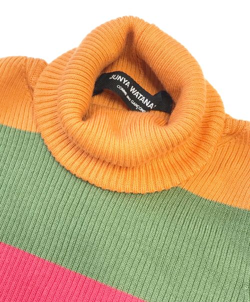 tricot COMME des GARCONS（トリココムデギャルソン）tricot COMME des GARCONS (トリココムデギャルソン) ハイネックニット マルチカラー サイズ:表記なしの古着・服飾アイテム