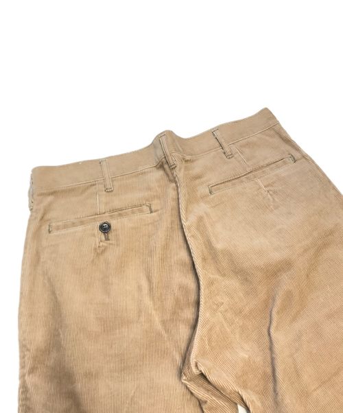 COMME des GARCONS HOMME（コムデギャルソン オム）COMME des GARCONS HOMME (コムデギャルソン オム) コーデュロイブッシュパンツ ブラウン サイズ:Lの古着・服飾アイテム