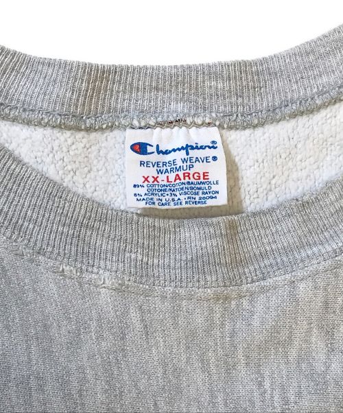 Champion（チャンピオン）Champion (チャンピオン) リバースウィーブスウェット グレー サイズ:XXLの古着・服飾アイテム