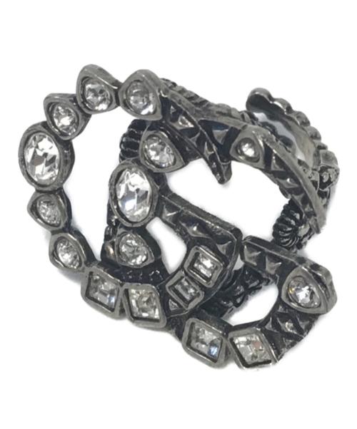 GUCCI（グッチ）GUCCI (グッチ) GGモチーフリング シルバー サイズ:Sの古着・服飾アイテム