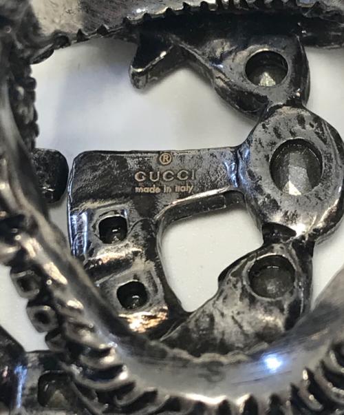 GUCCI（グッチ）GUCCI (グッチ) GGモチーフリング シルバー サイズ:Sの古着・服飾アイテム