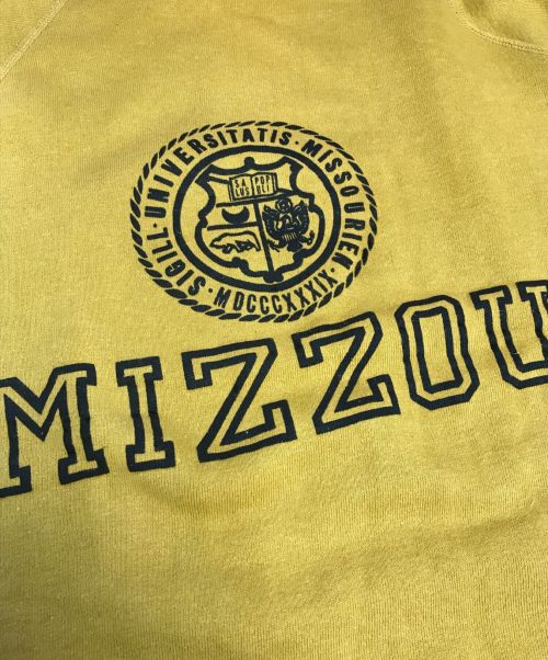 VINTAGE（ヴィンテージ）VINTAGE (ヴィンテージ/ビンテージ) カレッジロゴスウェット マスタード サイズ:表記なしの古着・服飾アイテム